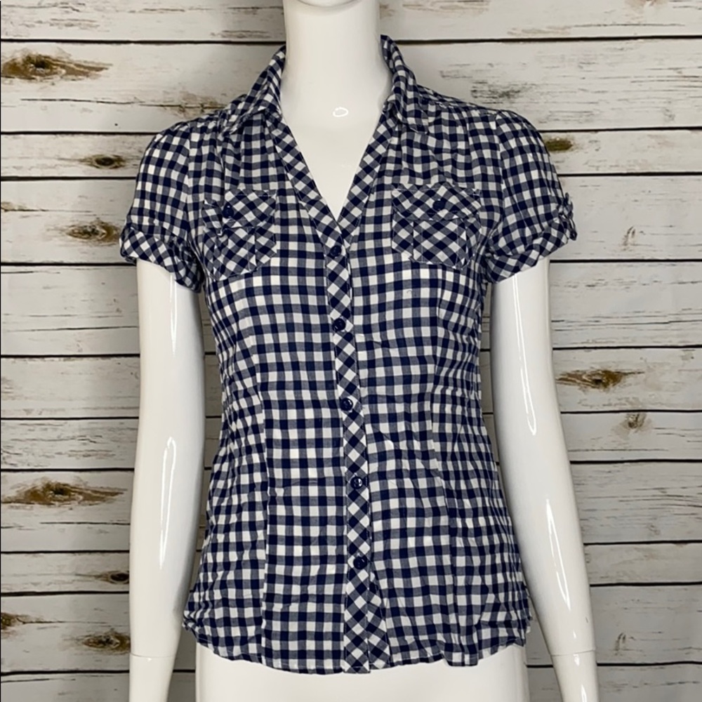 Banana Republic XS shirt sleeve button down shirt